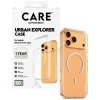 Etui CARE by PanzerGlass Flagship Urban  Explorer w. White MagSafe do iPhone 17 Pro Max przezroczysty